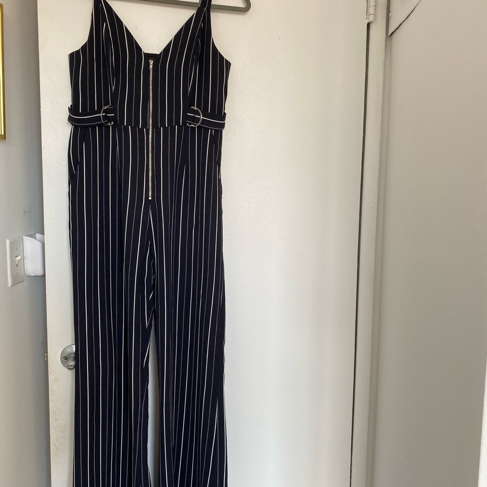 Striped Jumpsuit